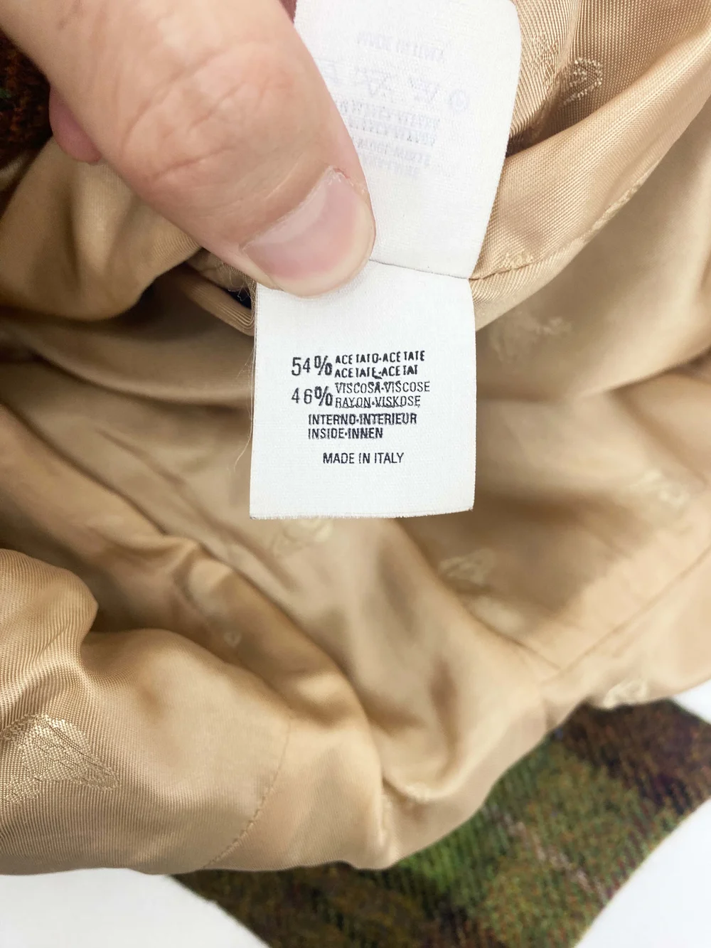 Vivienne Westwood 90s green plaid faux fur jacket — JAMES VELORIA